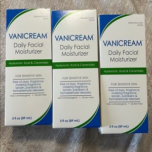Vanicream Daily Facial Moisturizer x3